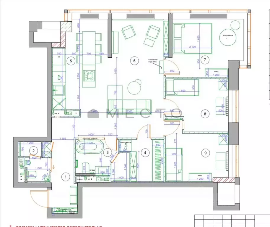 4-к кв. Москва Рязанский просп., 2/1к5У (88.0 м) - Фото 2