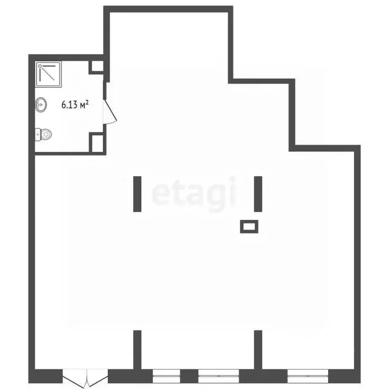 Помещение свободного назначения в Тюменская область, Тюмень Одесская ... - Фото 1