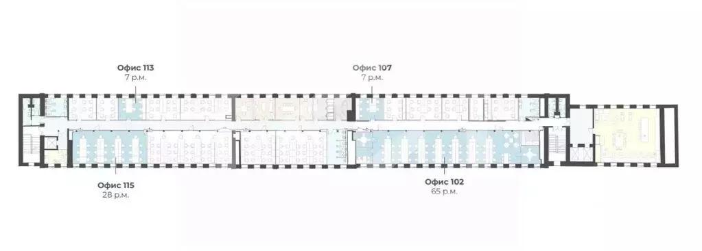 Помещение свободного назначения в Москва ул. Тимура Фрунзе, 11С13 (140 ... - Фото 2