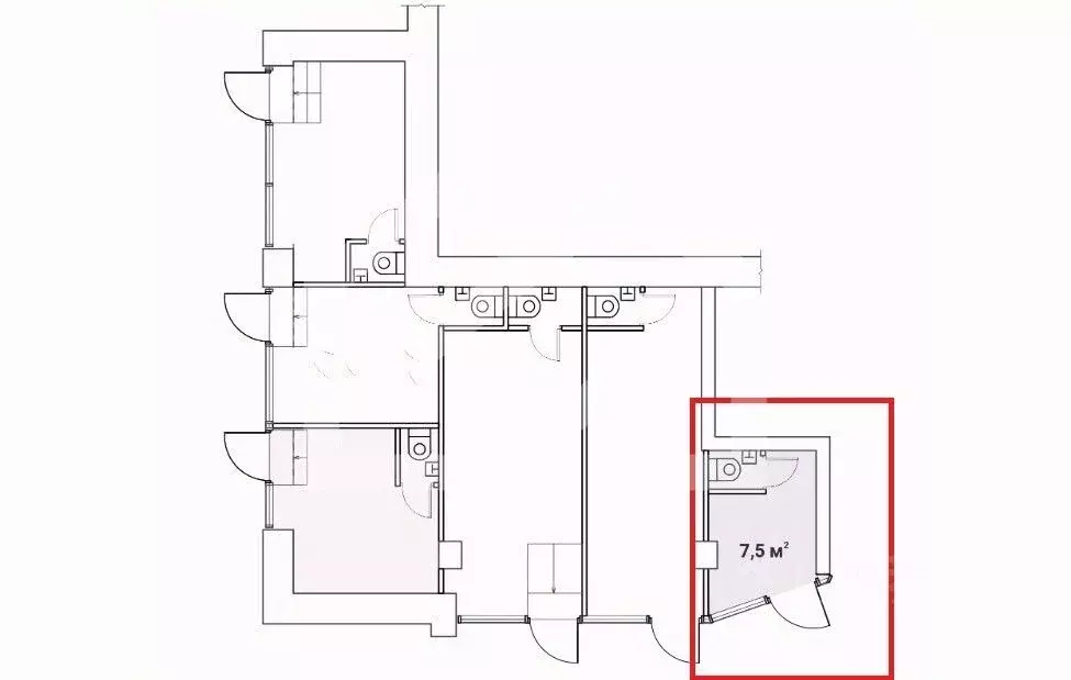Помещение свободного назначения в Москва просп. Мира, 97 (8 м) - Фото 2