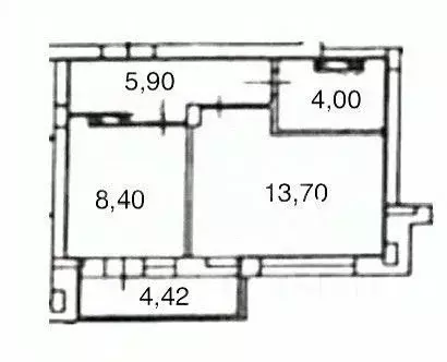 1-к кв. Чувашия, Чебоксары просп. Чебоксарский, 25к1 (36.42 м) - Фото 2