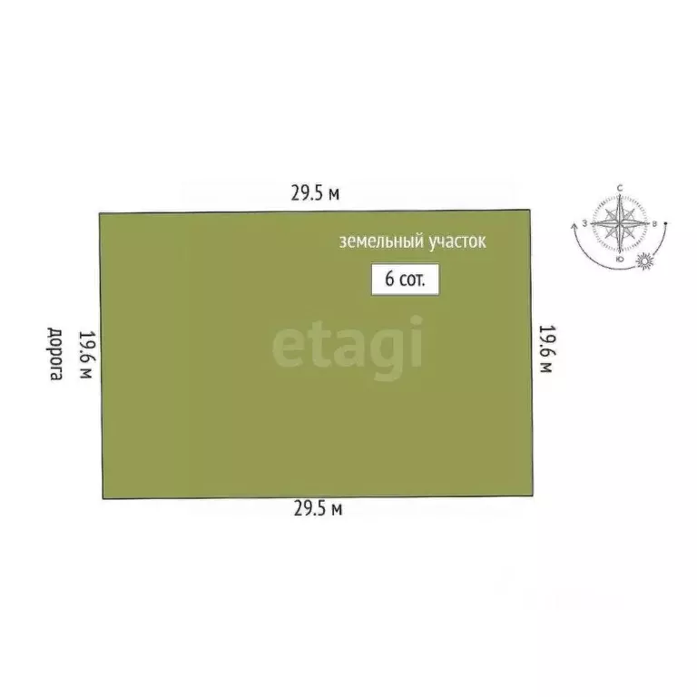 Участок в Ростовская область, Аксайский район, Ольгинская ст-ца ул. ... - Фото 2