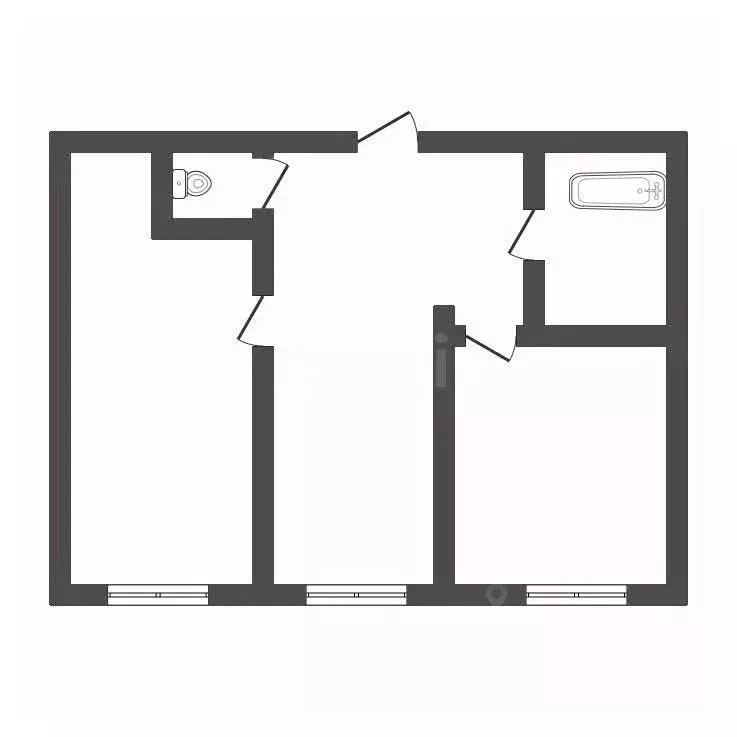 2-к кв. Свердловская область, Нижний Тагил ул. Ватутина, 50 (50.9 м) - Фото 2
