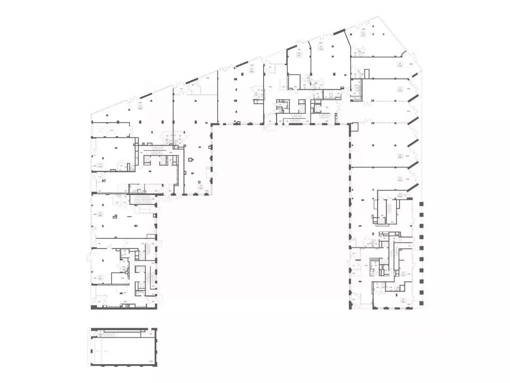 Помещение свободного назначения в Москва Верейская 41 жилой комплекс, ... - Фото 2