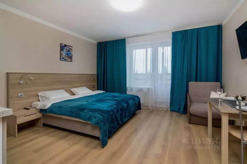 Студия Санкт-Петербург пос. Песочный, Садовая ул., 81 (25.7 м) - Фото 1