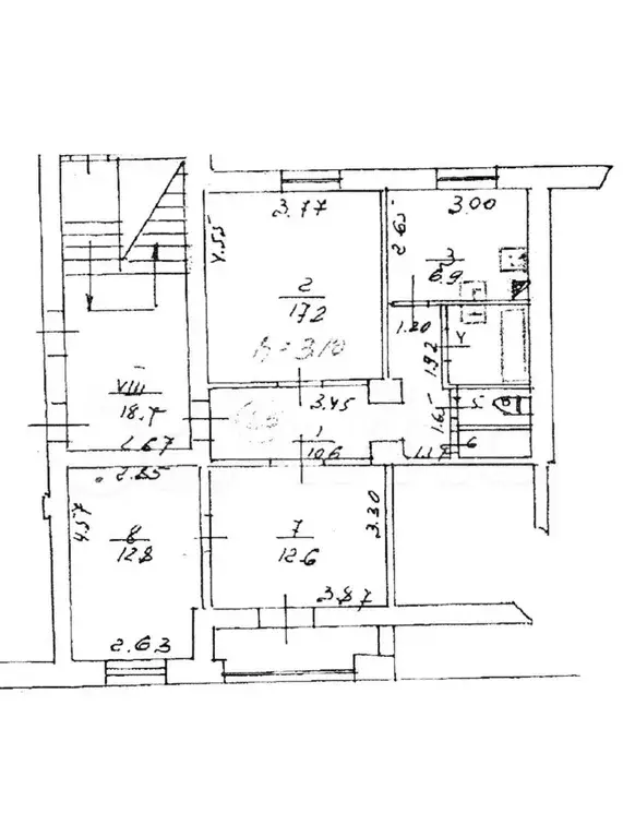 Продаётся 3-к квартира, 65.2 м - Фото 0