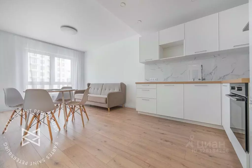 1-к кв. Ленинградская область, Всеволожский район, д. Новое Девяткино ... - Фото 1