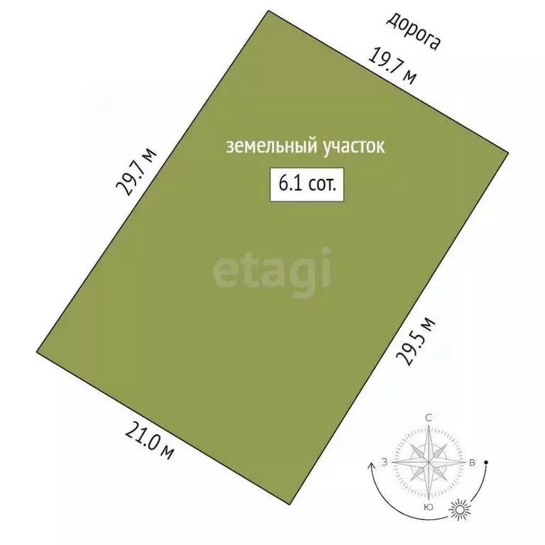 Участок в Тюменская область, Тюмень Славянский двор кп,  (6.0 сот.) - Фото 1