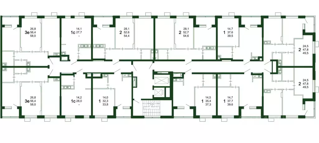 1-к кв. Воронежская область, Воронеж бул. Содружества, 6 (33.8 м) - Фото 2