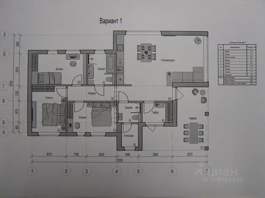 Коттедж в Ленинградская область, Ломоносовский район, Пениковское ... - Фото 2