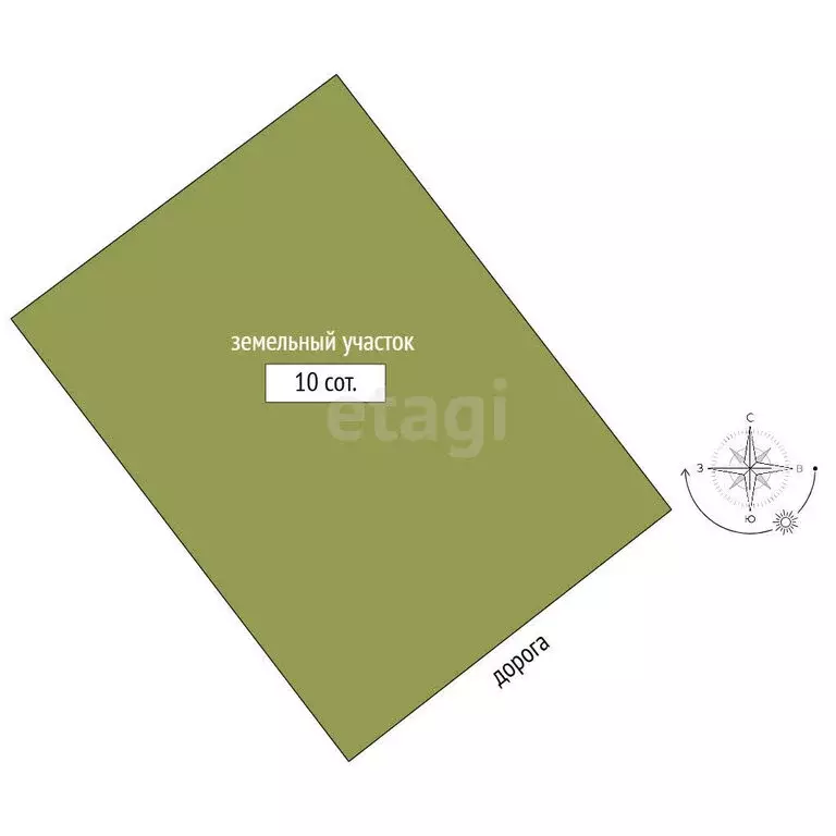 Участок в Тюменская область, Ялуторовский муниципальный округ, ... - Фото 1