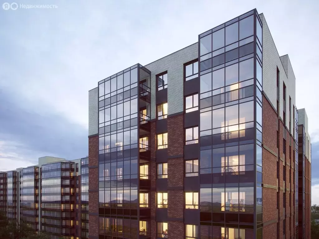 Квартира-студия: Кудрово, Солнечная улица, 10к2 (24.8 м) - Фото 2