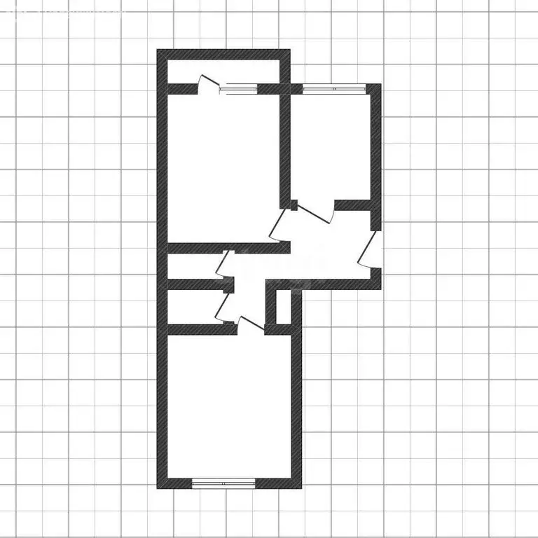 2-комнатная квартира: Абакан, Согринская улица, 126 (51.9 м) - Фото 1
