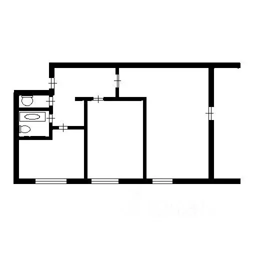 2-к кв. Москва ул. 26 Бакинских Комиссаров, 3к1 (45.0 м) - Фото 2