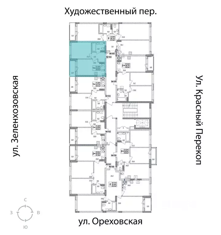 1-к кв. Нижегородская область, Нижний Новгород Смородина жилой ... - Фото 2