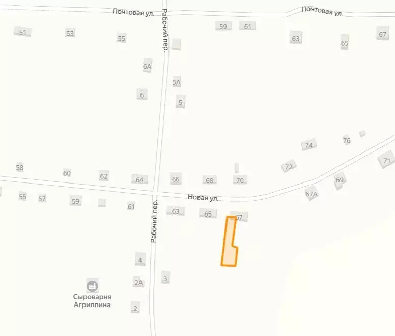 Участок в село Волково, Новая улица, 65 (8 м) - Фото 1