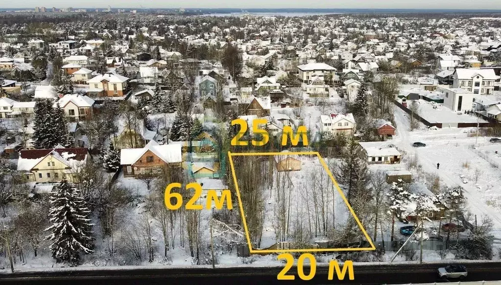 Участок в Санкт-Петербург, Санкт-Петербург, Сестрорецк просп. ... - Фото 1