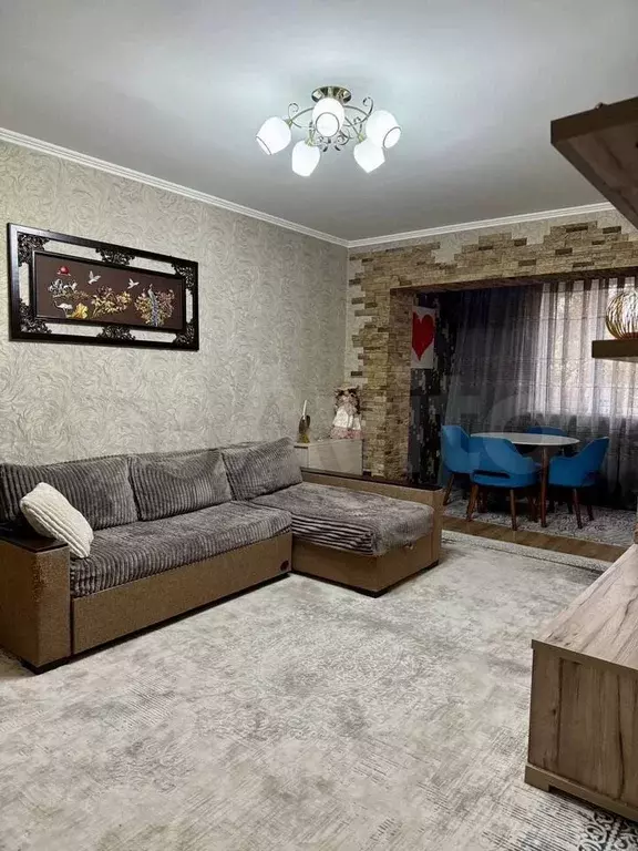 2-к. квартира, 53 м, 3/9 эт. - Фото 1