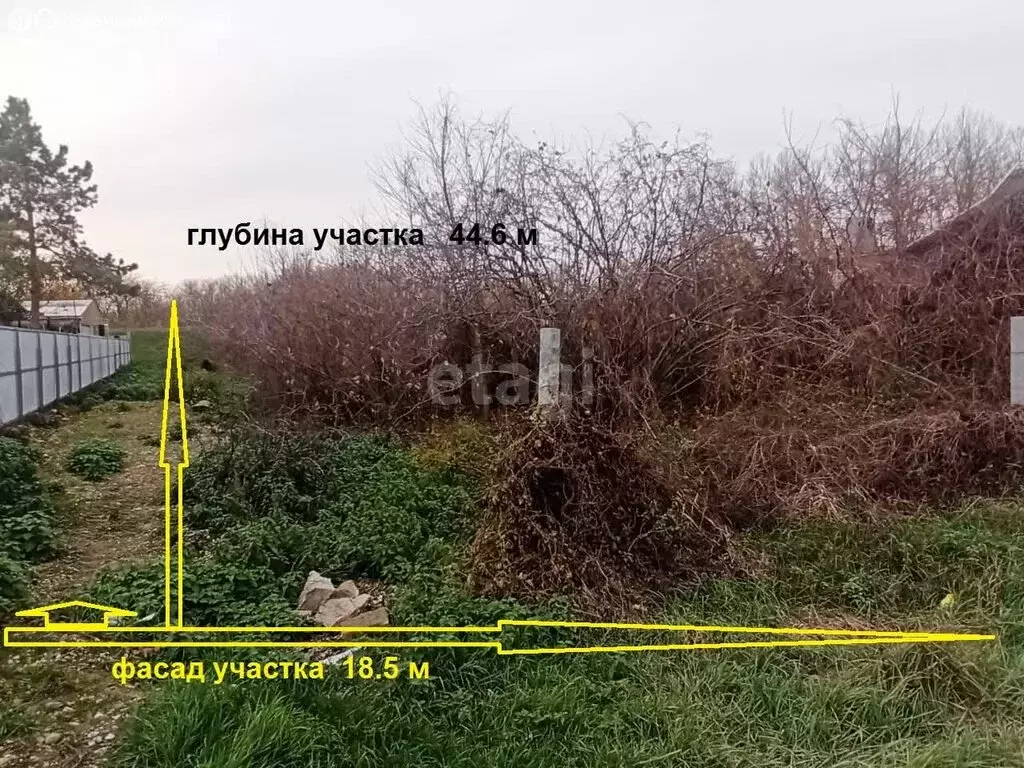 Участок в станица Полтавская, Набережная улица (8.3 м) - Фото 1