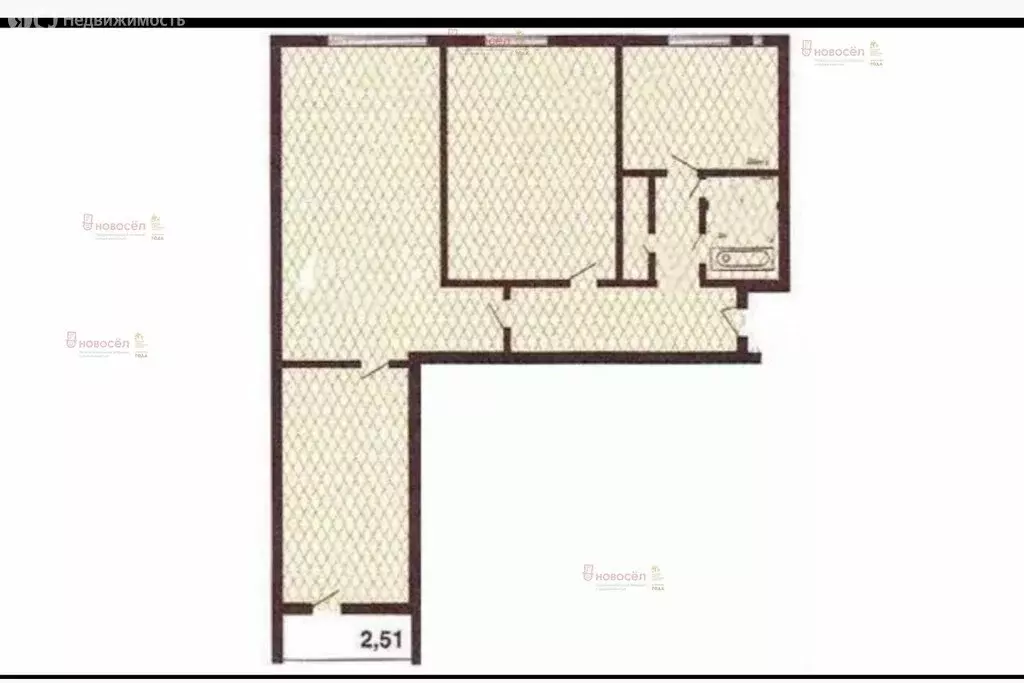 3-комнатная квартира: Екатеринбург, Стахановская улица, 31 (60 м) - Фото 1