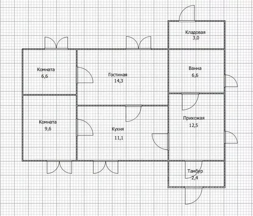 Дом в Оренбургская область, Соль-Илецк ул. Гонтаренко (87 м) - Фото 2