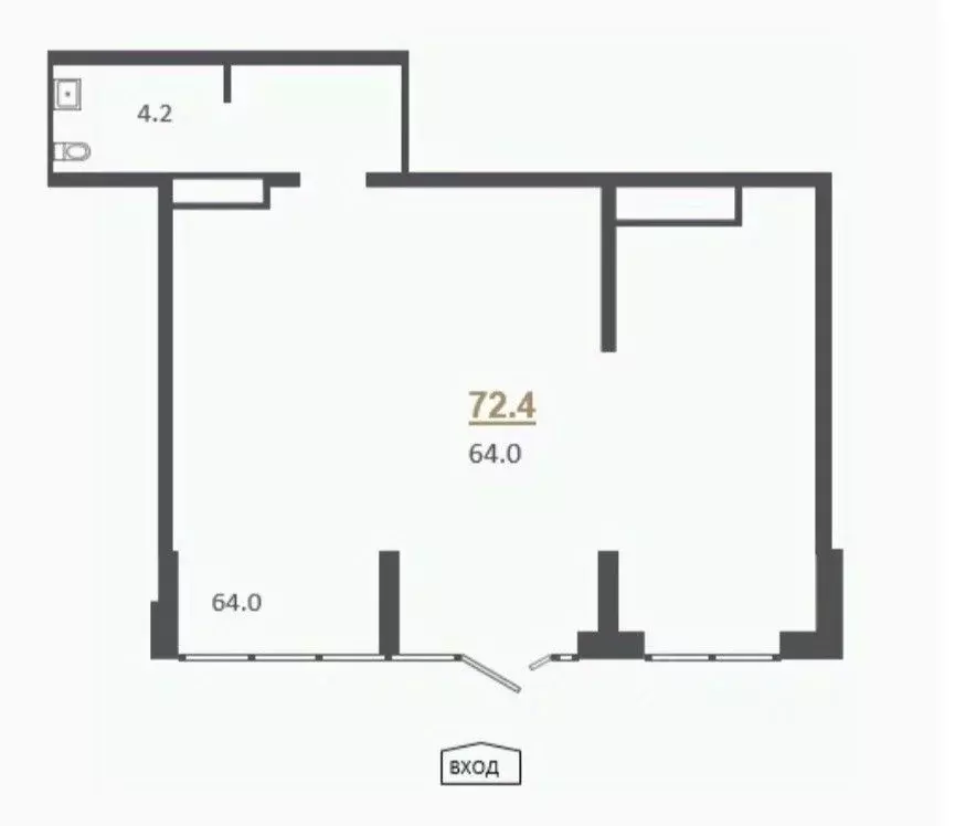 Помещение свободного назначения в Краснодарский край, Краснодар ... - Фото 2