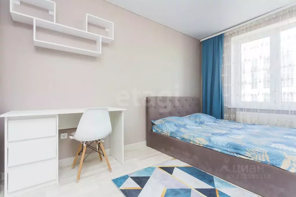 2-к кв. Башкортостан, Уфа ул. Просвещения, 9 (43.1 м) - Фото 1