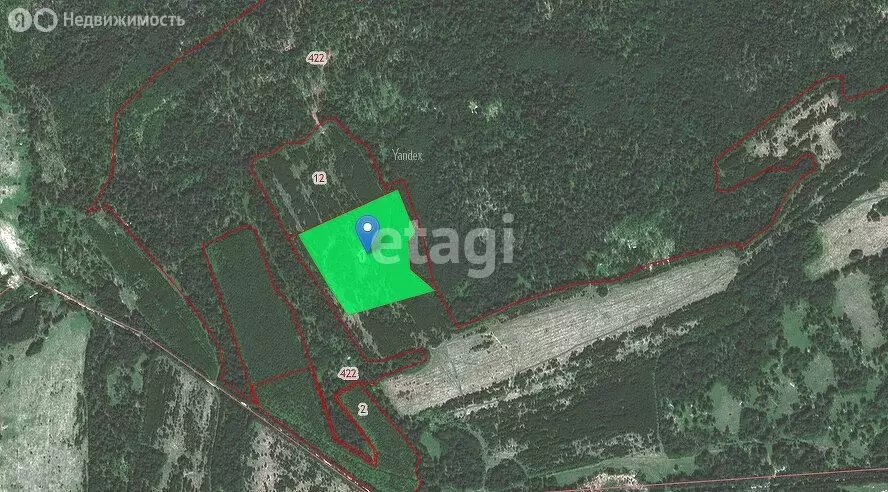 Участок в Томский район, село Кафтанчиково (673 м) - Фото 0