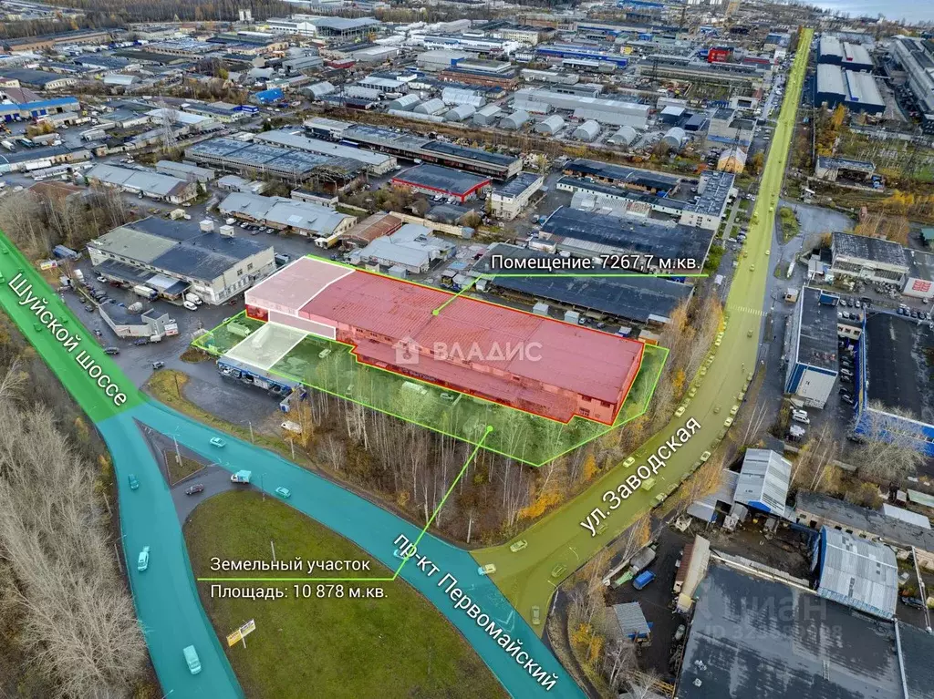 Помещение свободного назначения в Карелия, Петрозаводск Заводская ул., ... - Фото 2