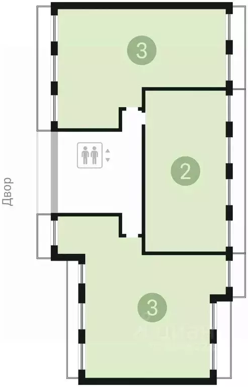 3-к кв. Ханты-Мансийский АО, Сургут Игоря Киртбая ул., 28/1 (128.45 м) - Фото 1