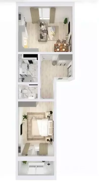 2-к кв. Карелия, Петрозаводск Перевалка-2 тер., Университетский ... - Фото 0