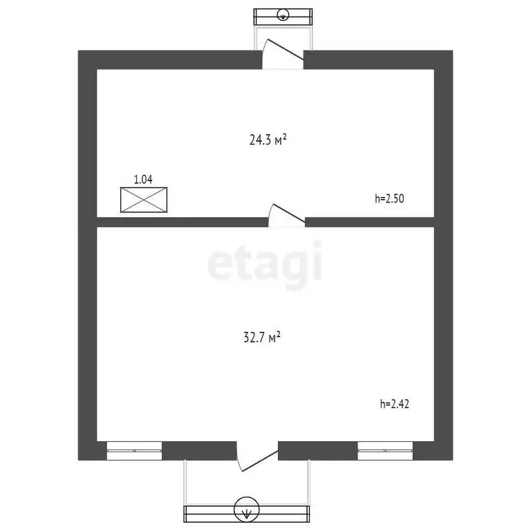 Торговая площадь (57 м) - Фото 1