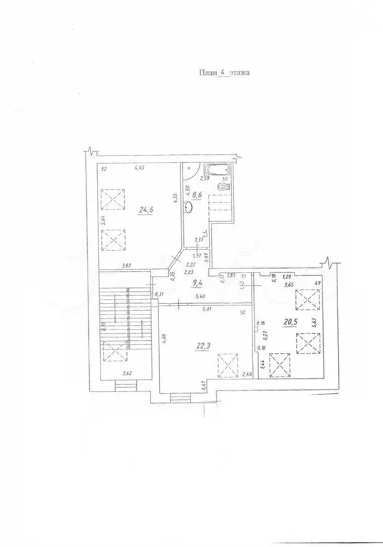 4-к. квартира, 168 м, 3/4 эт. - Фото 1