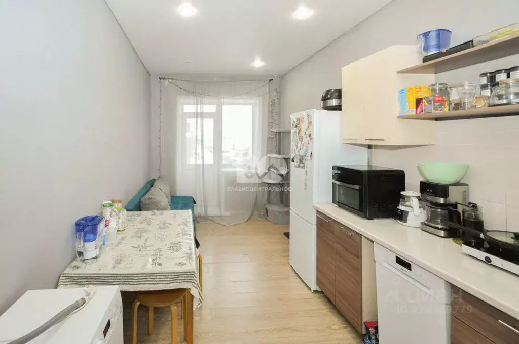 1-к кв. Новосибирская область, Новосибирск Рубежная ул., 39/1 (39.5 м) - Фото 1