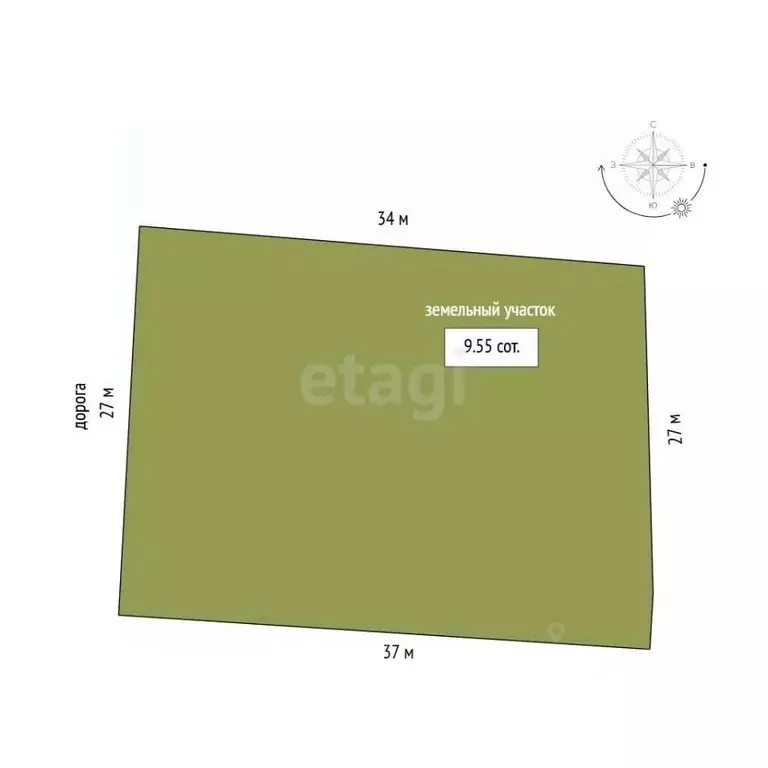 Участок в Тюменская область, Нижнетавдинский муниципальный округ, ... - Фото 1