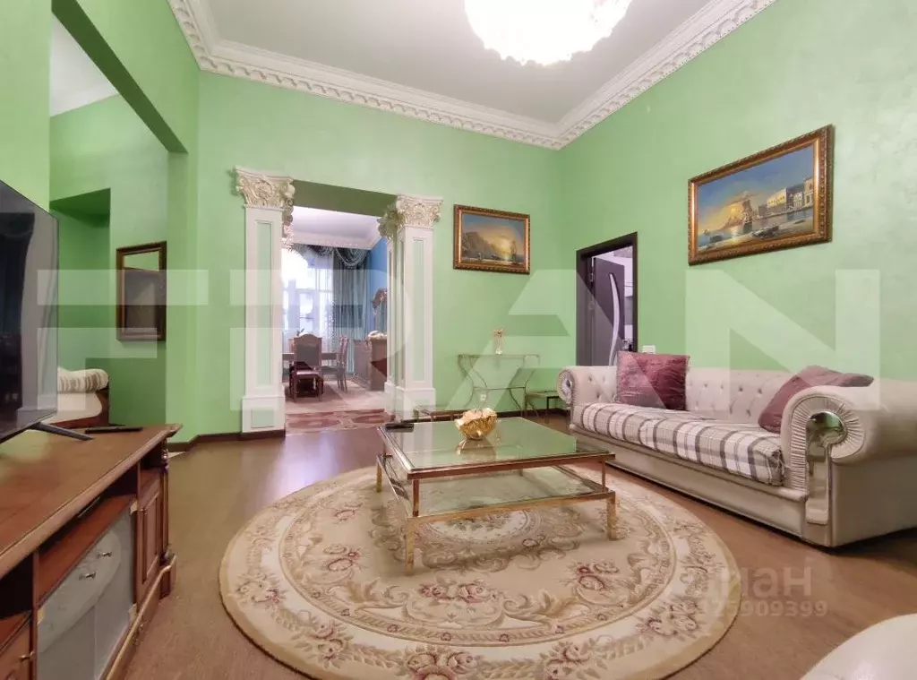 2-к кв. Санкт-Петербург Каменноостровский просп., 26-28 (147.0 м) - Фото 1