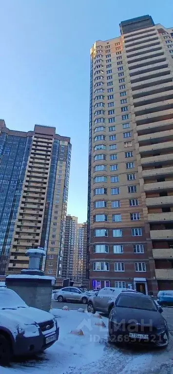 Студия Санкт-Петербург пос. Парголово, Заречная ул., 41 (22.0 м) - Фото 2