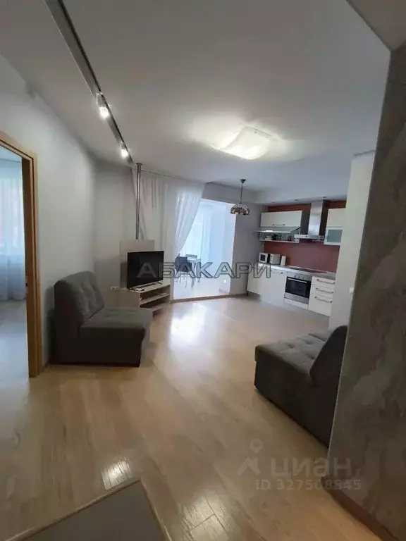 3-к кв. Красноярский край, Красноярск ул. Авиаторов, 25 (47.2 м) - Фото 2