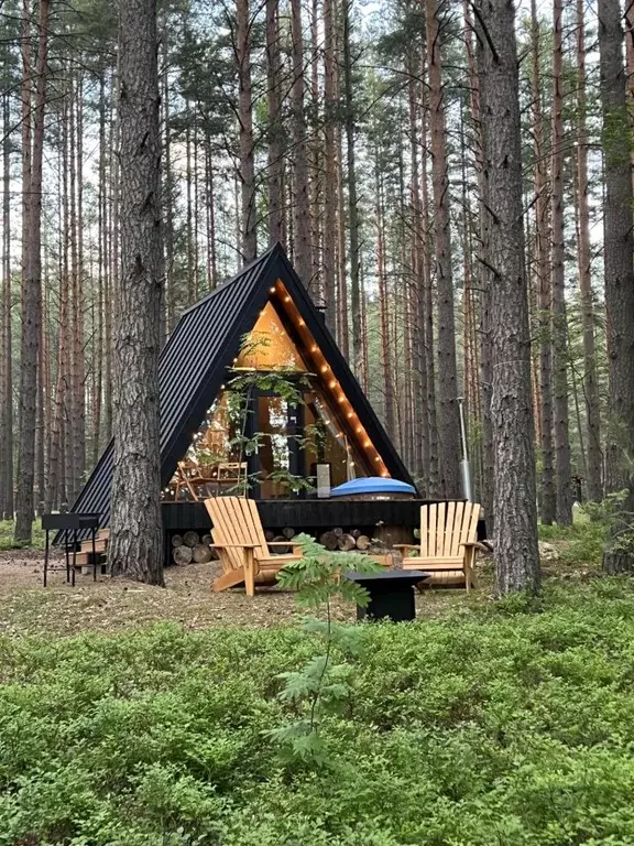 Дом в Ленинградская область, Приозерский район, Ромашкинское с/пос, ... - Фото 1