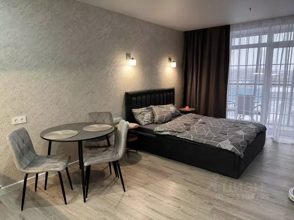 Студия Омская область, Омск ул. Маршала Жукова, 156 (34.0 м) - Фото 1