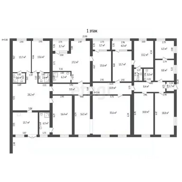 Помещение свободного назначения в Ростовская область, Ростов-на-Дону ... - Фото 1