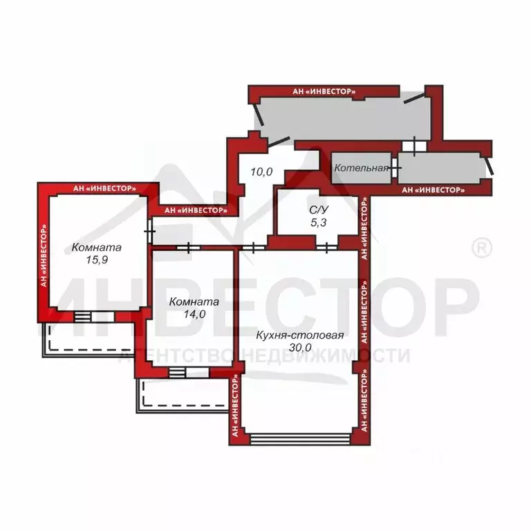 2-к кв. Челябинская область, Челябинск ул. Труда, 162 (92.0 м) - Фото 0