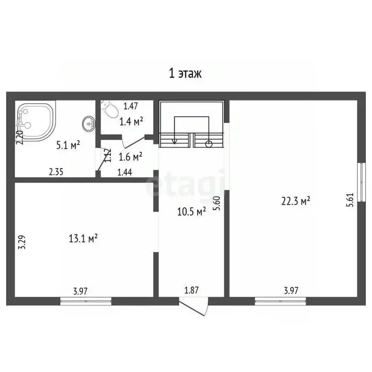 Дом в Саха (Якутия), Якутск ул. Леваневского, 12 (106 м) - Фото 2