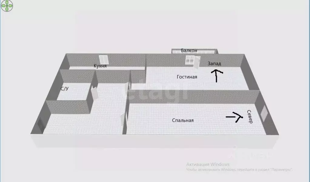 2-к кв. Сахалинская область, Южно-Сахалинск Луговое п/р, 2-я ... - Фото 2