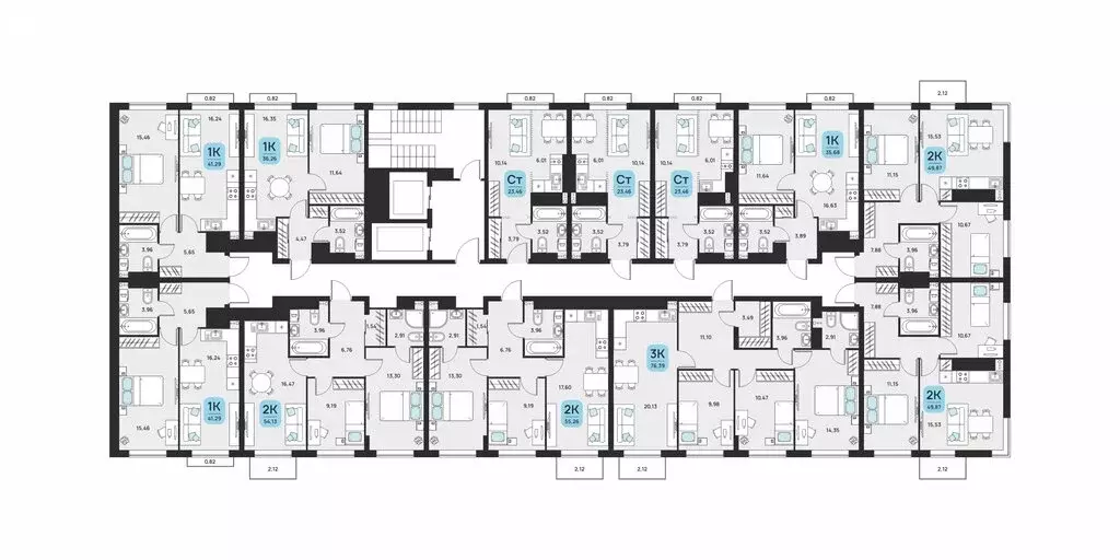 3-комнатная квартира: Астрахань, Советский район (78.28 м) - Фото 1