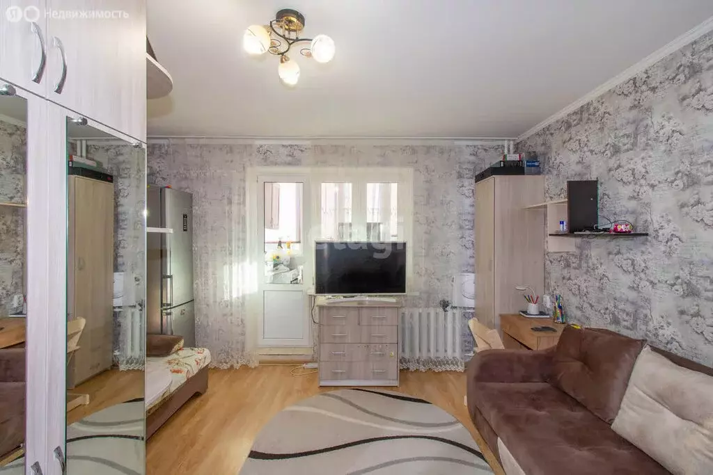 Квартира-студия: Тюмень, микрорайон Тарманы, улица Маршака, 5 (24 м) - Фото 2