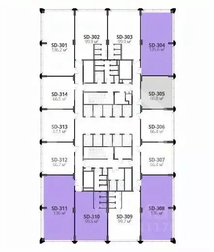 Помещение свободного назначения в Москва Дмитровский проезд, вл1Г (136 ... - Фото 2