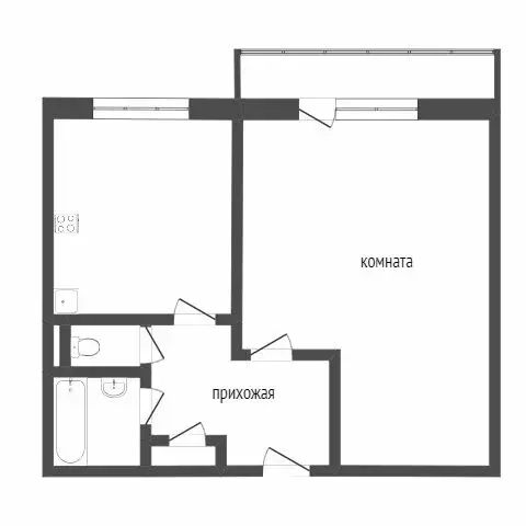 1-комнатная квартира: Воронеж, улица Владимира Невского, 47 (35.6 м) - Фото 0