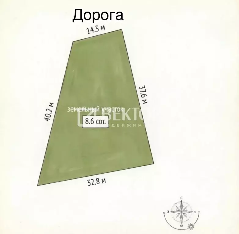 Участок в Костромская область, Нерехтский район, Пригородное с/пос, с. ... - Фото 2