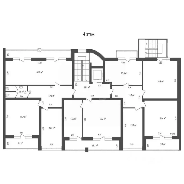 Офис в Тюменская область, Тюмень ул. Малыгина, 59 (370 м) - Фото 2